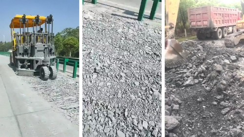 Psh230 large hammer all-in-one machine is used for cracking, stabilizing, crushing, excavation, crus(图3)